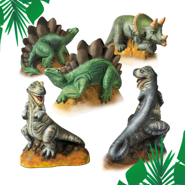Ses Creative SES01406 Moldeo y Pintura - Dinosaurios 4 Ses Creative SES01406 Moldeo y Pintura - Dinosaurios 4