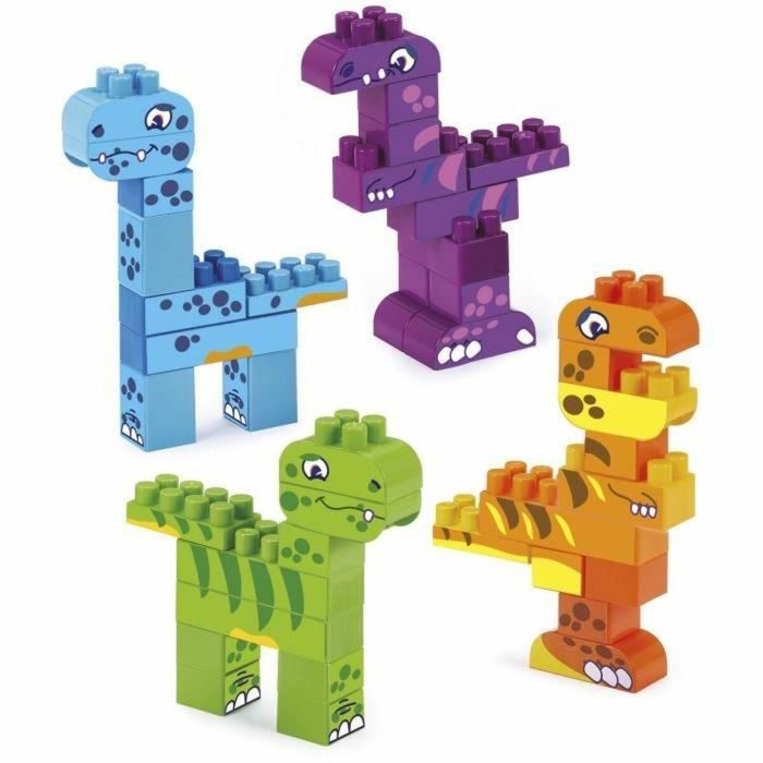 Playset Ecoiffier Dinosaur box Dinosaurios 150 Piezas 2