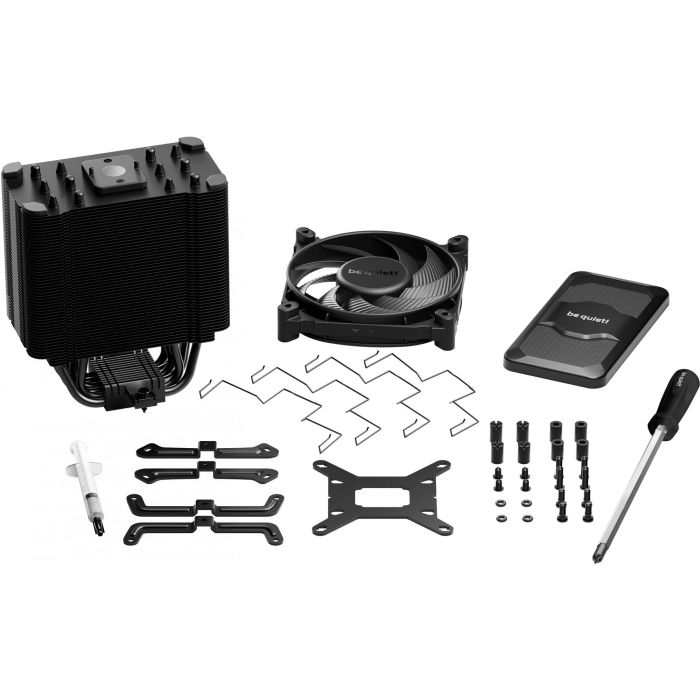 be quiet! DARK ROCK 5 Refrigerador de Aire Procesador 12cm Negro, 210W TDP, Sockets LGA 1700, 1851, AM5. Rodamiento FDB. 6 be quiet! DARK ROCK 5 Refrigerador de Aire Procesador 12cm Negro, 210W TDP, Sockets LGA 1700, 1851, AM5. Rodamiento FDB. 6