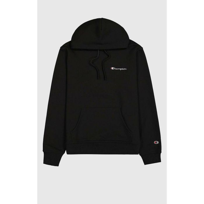 Sudadera con Capucha Hombre Champion HOODED SWEATSHIRT 220258 NBK Negro 2 Sudadera con Capucha Hombre Champion HOODED SWEATSHIRT 220258 NBK Negro 2