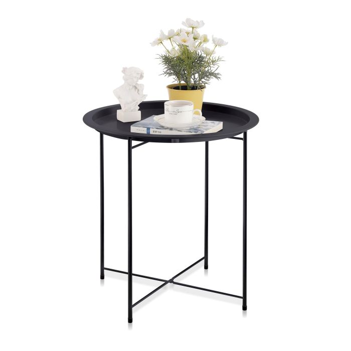 Mesa Auxiliar de Metal 46.8 cm Confortime (4 Unidades) 10 Mesa Auxiliar de Metal 46.8 cm Confortime (4 Unidades) 10