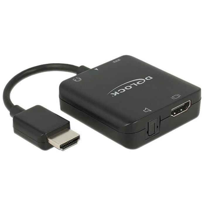 DELOCK HDMI Audio Extractor 4K kompakt