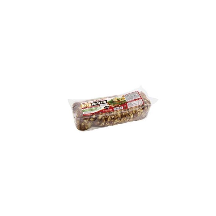 KETO PROTEIN Pan con Semillas Protein, Alto en Fibra y Bajo en Azúcar, Pan Keto con Avena Laminada, 365 g