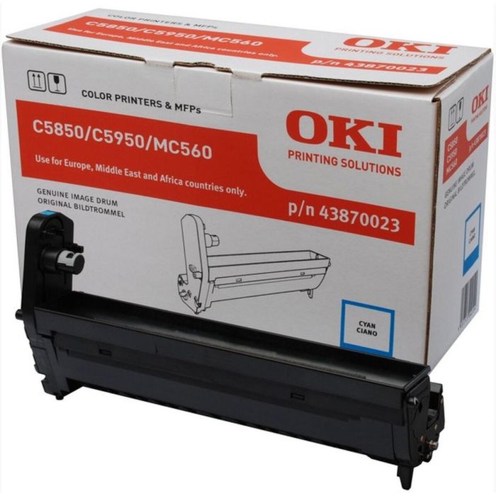 OKI C-5850/5950/MC560 Tambor Cian OKI C-5850/5950/MC560 Tambor Cian