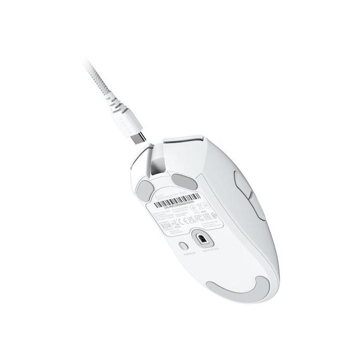 Razer DeathAdder V3 Pro Ratón Inalámbrico Óptico Blanco USB Type-C 30000 DPI Mano Derecha Juego 4 Razer DeathAdder V3 Pro Ratón Inalámbrico Óptico Blanco USB Type-C 30000 DPI Mano Derecha Juego 4