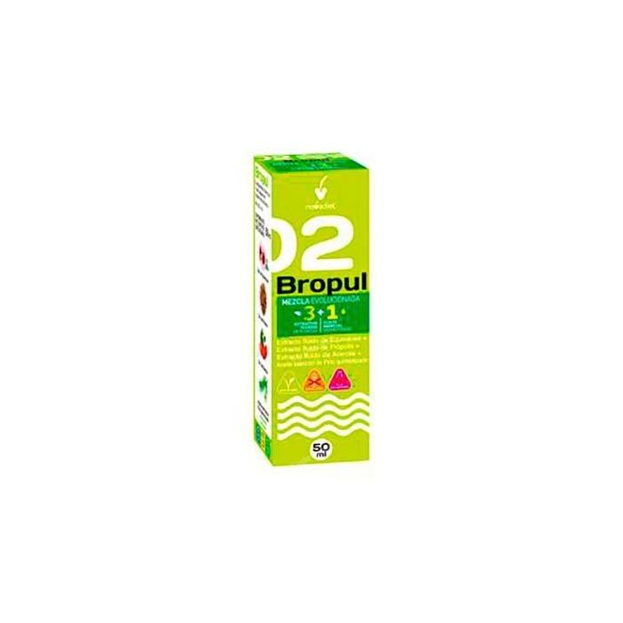 NOVADIET Aceite Esencial Pino Bropul+ Mezcla Evolucionada 50ml para Vías Respiratorias sin gluten ni lactosa