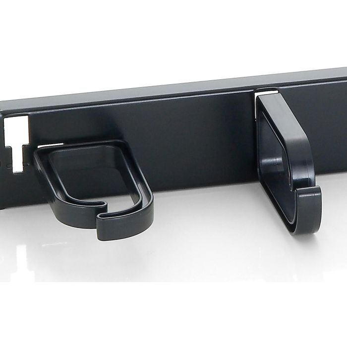 Equip Kabelmanagement Panel 19" 1HE schwarz RAL 9005 2