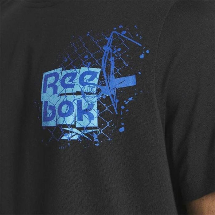 Camiseta de Manga Corta Hombre Reebok Graphic Series Negro 1