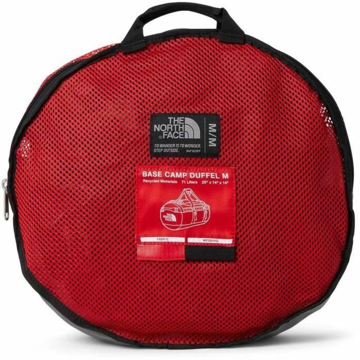 The North Face 0197641223889 Bolsa de Deporte Base Camp Duffel M Roja/Negra 71L 35.5x63.5x35.5 cm 1