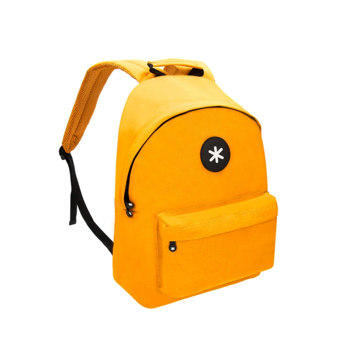 Antartik Mochila con Asa y Bolsillos con Cremallera Color Mostaza 310x160x410 mm 5