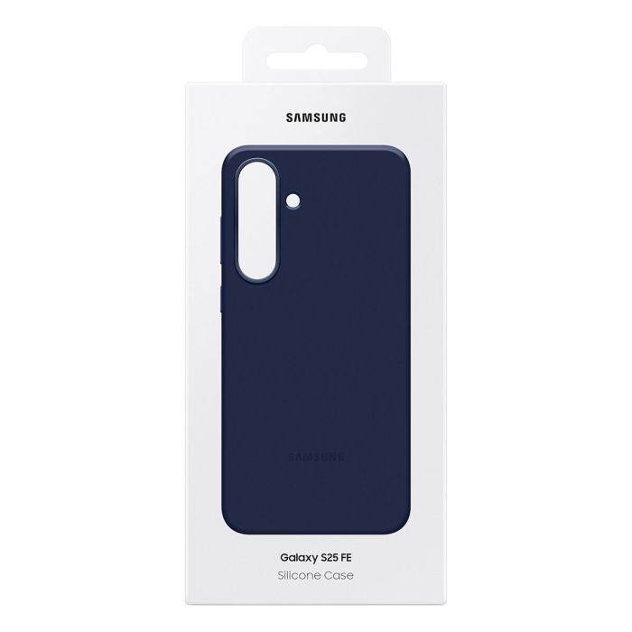 Samsung Funda de Silicona para Galaxy S25 FE, Color Negro, Protección contra Impactos y Rayones, Fabricado con Materiales Reciclados 6