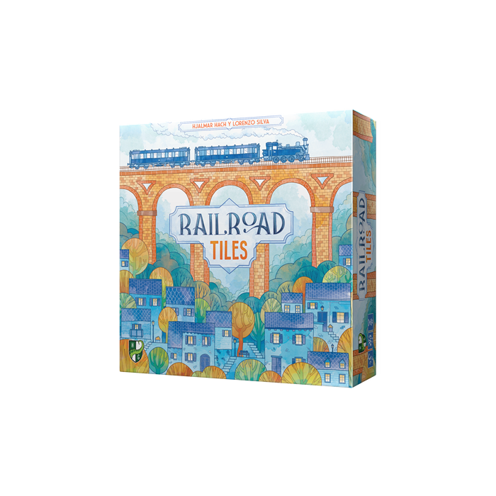 Horrible Guild HG230 Juego Mesa Railroad Tiles Juego de Tablero 1-4 Jugadores Español