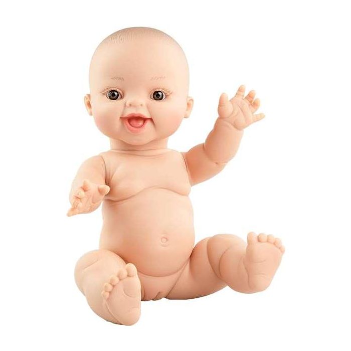 Paola Reina Muñeca Gordi Desnudo Europea 34 cm en Bolsa de PVC y Poliéster. Recomendada para niños a partir de 10 años.