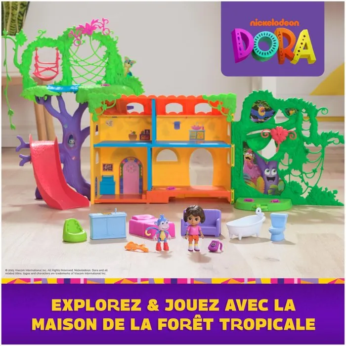 Spinmaster SPI6072778 Dora La Casa de la Selva Tropical a partir de 3 años - Dora la Exploradora 1