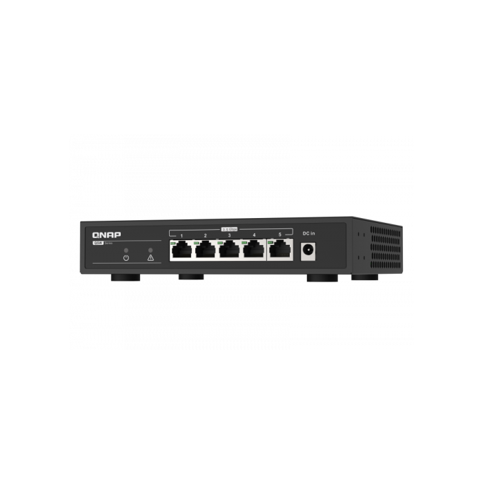 QNAP QSW-1105-5T switch No administrado Gigabit Ethernet (10/100/1000) Negro 2 QNAP QSW-1105-5T switch No administrado Gigabit Ethernet (10/100/1000) Negro 2