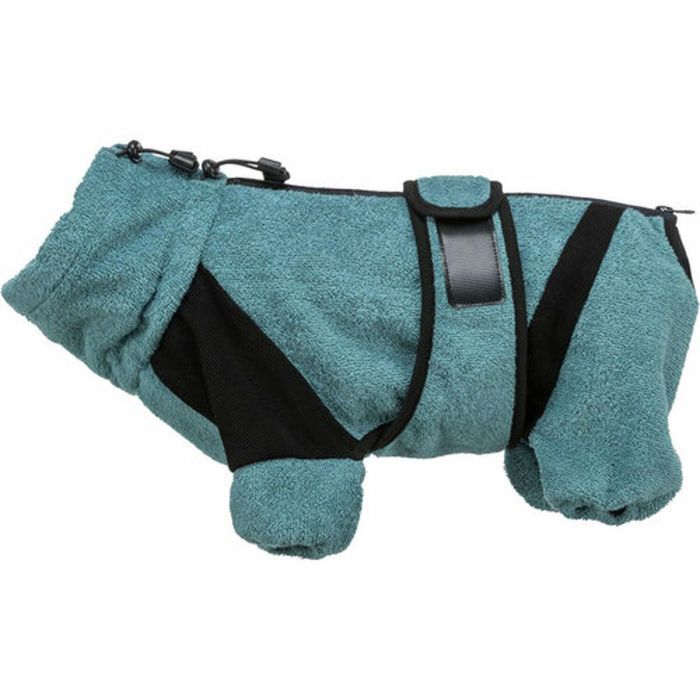 Albornoz para perro Trixie Azul M 21