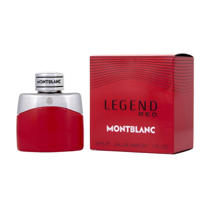 Montblanc Legend Red Eau de Parfum Vaporizador 50 ml para Hombre - Fragancia Amaderada Intensa con Notas de Naranja Sanguina y Salvia