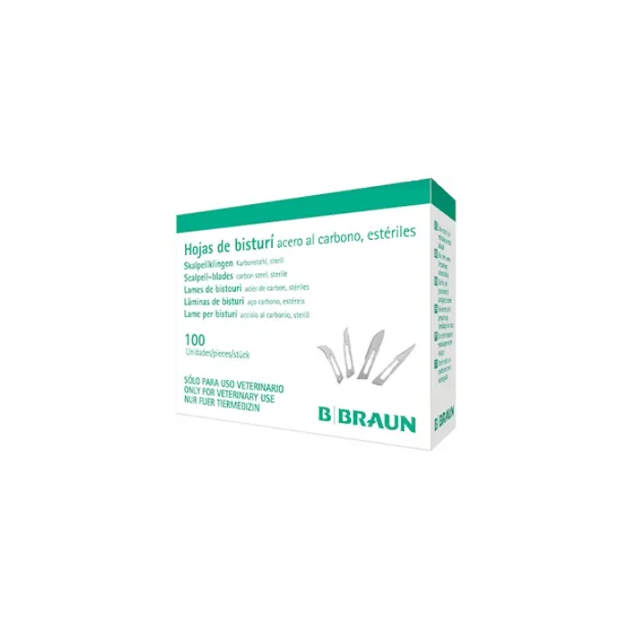 B. Braun Hojas De Bisturi Vet Nº 22 100Ud