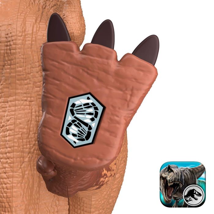 Mattel Dinosaurio Jurassic World Gigantic Trackers Gorgosaurus Jkl86 Figura de Acción Ataques 35.6cm 4