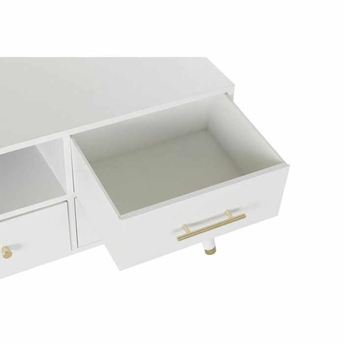 Mueble Tv Glam DKD Home Decor Blanco Crema 40 x 52 x 140 cm 5