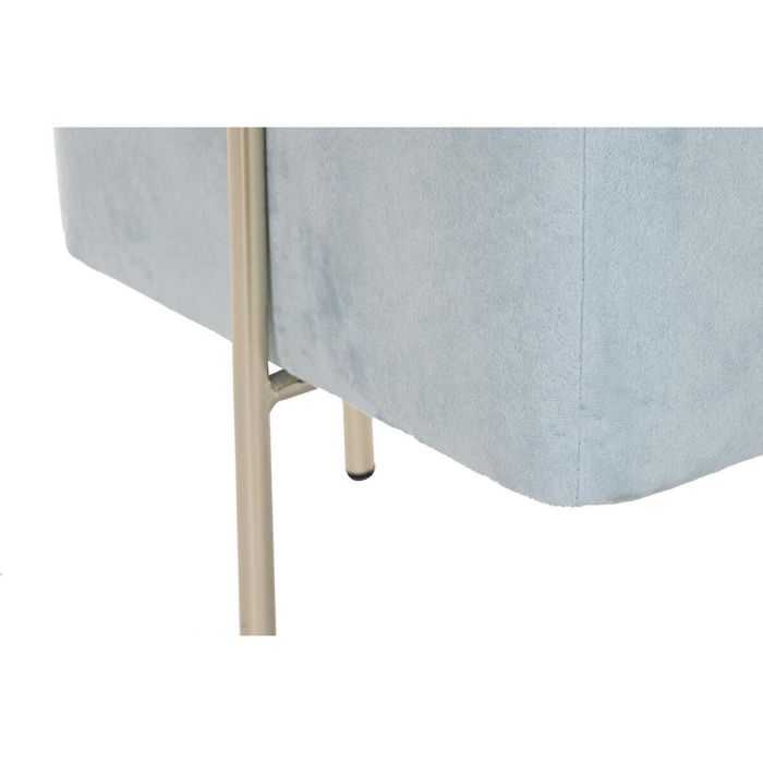 Reposapies Glam DKD Home Decor Azul Celeste Dorado 34 x 40 x 34 cm 1 Reposapies Glam DKD Home Decor Azul Celeste Dorado 34 x 40 x 34 cm 1