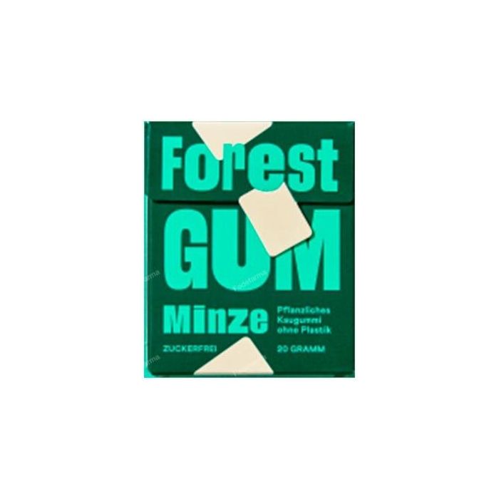 FOREST GUM Chicle Eucalipto y Mentol 20Gr Sin Plástico