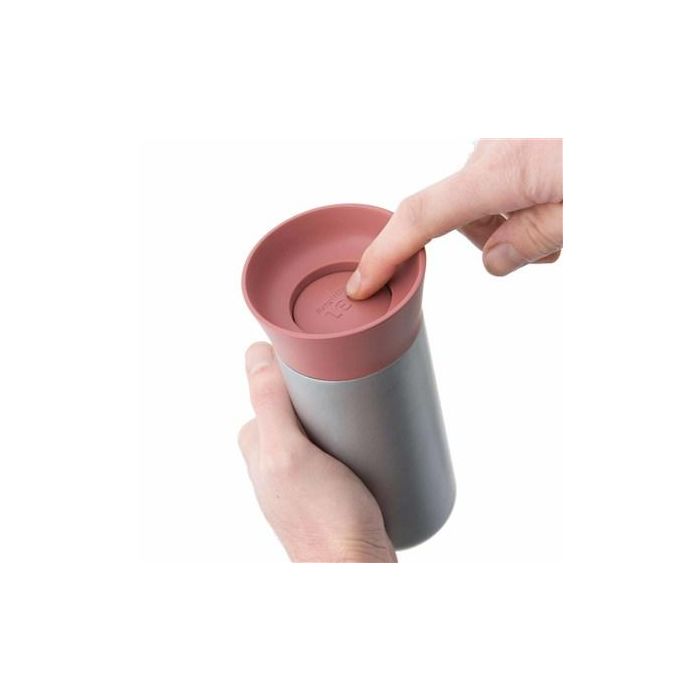 Berghoff 3950124 Vaso Térmico de Acero Inoxidable 0,33 L para Bebidas Frías o Calientes hasta 6 Horas 2