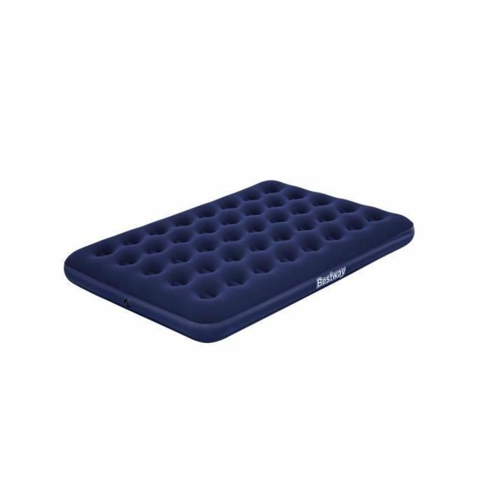 Bestway BES6941607353639 Colchón inflable de camping 2 plazas, 191x137x22 cm, con bomba eléctrica externa Powertouch