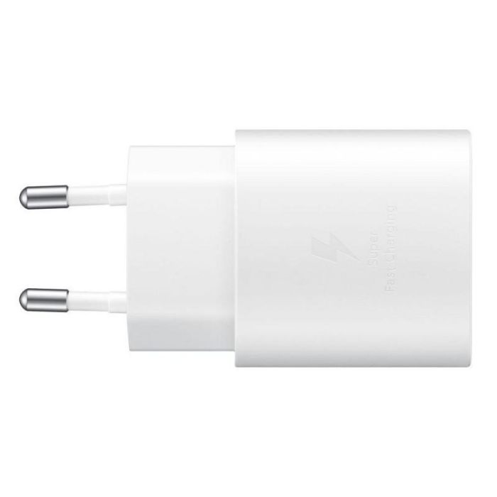 Samsung EP-TA800NW Cargador USB Tipo C Carga Rápida 25W Blanco 1 Samsung EP-TA800NW Cargador USB Tipo C Carga Rápida 25W Blanco 1