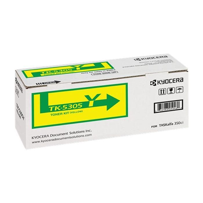 Kyocera-Mita Toner Amarillo Tk-5305Y - 6.000 Copias/Capacidad Kyocera-Mita Toner Amarillo Tk-5305Y - 6.000 Copias/Capacidad