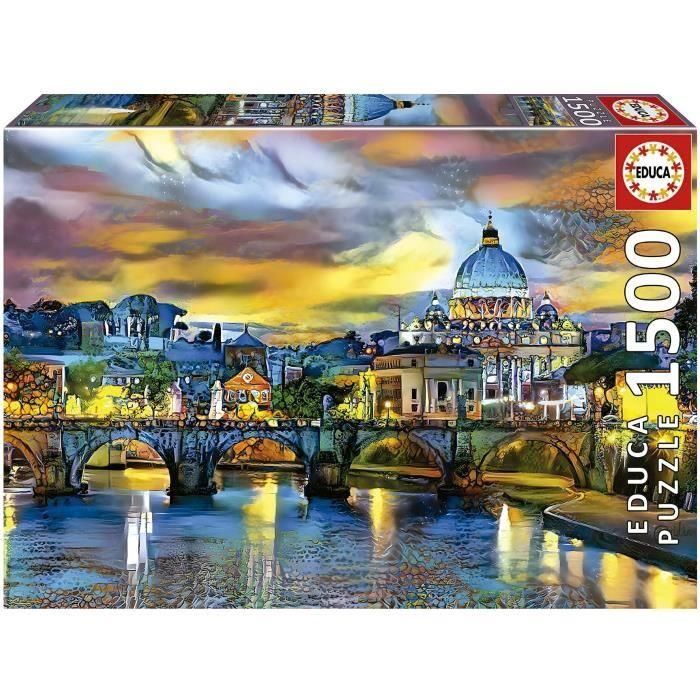 Puzzle 1500 Basilica San Pedro Puente San Angelo 19617 Educa