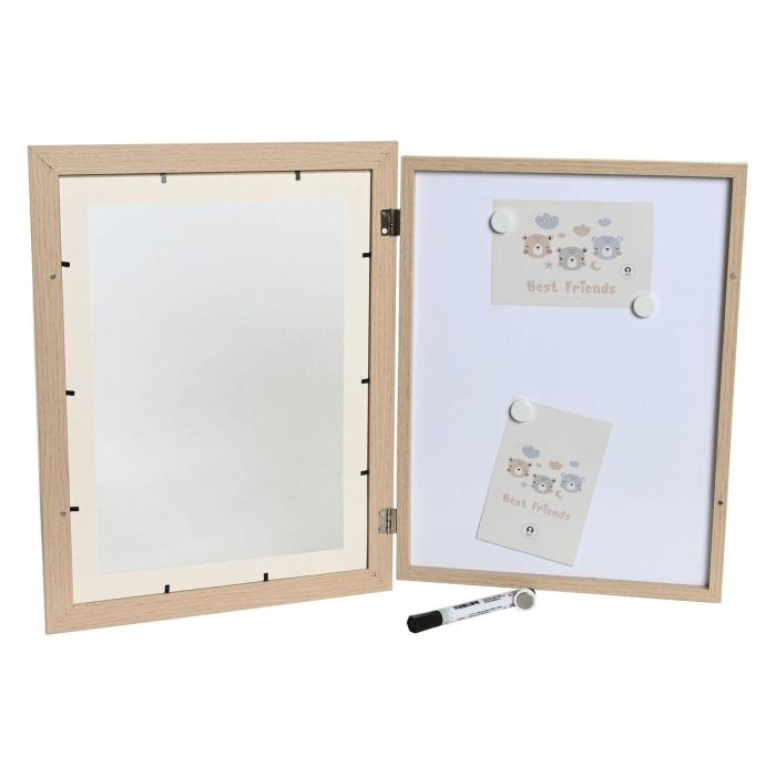 Cuadro Home ESPRIT Blanco Natural 34 x 3 x 44 cm 4 Cuadro Home ESPRIT Blanco Natural 34 x 3 x 44 cm 4