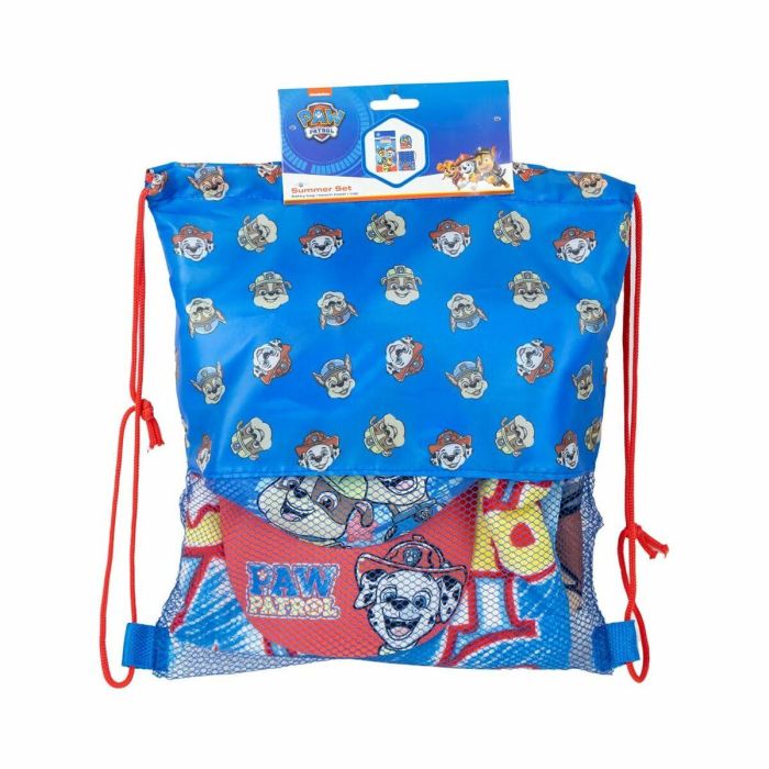Saquito con toalla y gorra infantil paw patrol 27x33x7 cm 1 Saquito con toalla y gorra infantil paw patrol 27x33x7 cm 1