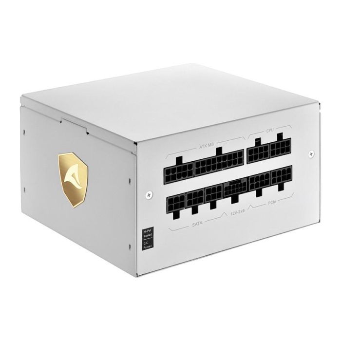 Sharkoon Rebel P20 Fuente de Alimentación 1000W ATX 3.1 ATX Blanco 6