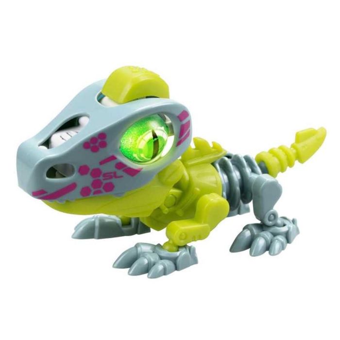 Bizak Biosaurus Cyberpunk Pack Individual 1 Juguete Electrónico que se abre el huevo para construir criatura con luces y sonidos 3