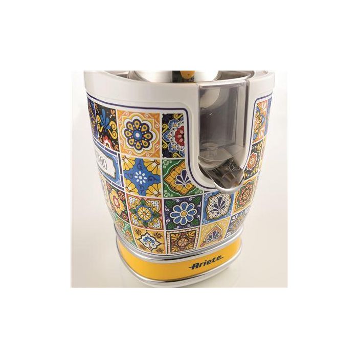 Ariete Exprimidor Positano de diseño retro, acabado en metal, con 2 conos para zumos saludables 5 Ariete Exprimidor Positano de diseño retro, acabado en metal, con 2 conos para zumos saludables 5