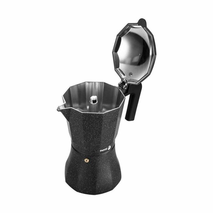 Cafetera Italiana Fagor TIRAMISU 12 Negro Aluminio 12 Tazas 24