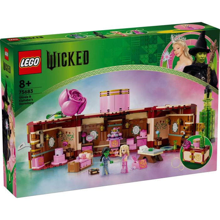 LEGO 75683 Wicked Dormitorio de Glinda y Elphaba - Modelo de coleccionista con minimuñecas 6 LEGO 75683 Wicked Dormitorio de Glinda y Elphaba - Modelo de coleccionista con minimuñecas 6