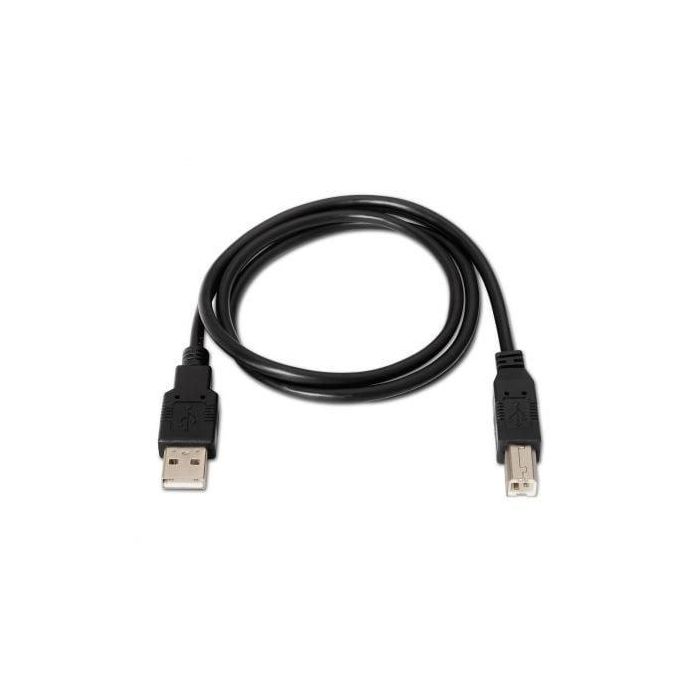 Aisens Cable USB 2.0 Impresora Tipo A-M a B-M Negro 4.5M para HP, Epson, Brother, Xerox, Samsung, OKI, Ricoh, Lexmark, Canon 1 Aisens Cable USB 2.0 Impresora Tipo A-M a B-M Negro 4.5M para HP, Epson, Brother, Xerox, Samsung, OKI, Ricoh, Lexmark, Canon 1