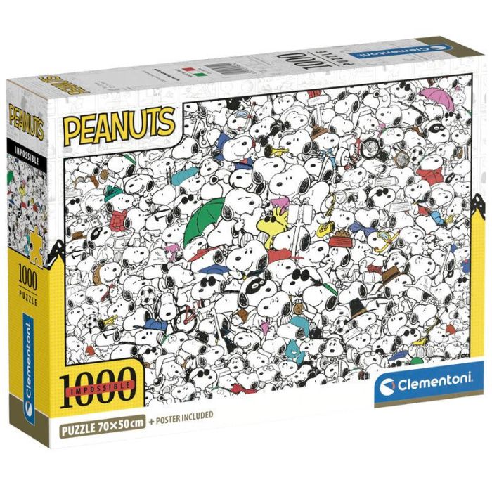 CLEMENTONI Puzzle Snoopy 1000 piezas, 70x50cm