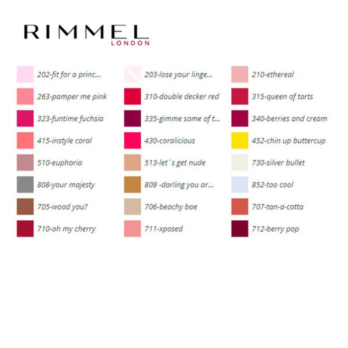 Pintaúñas 60 Seconds Super Shine Rimmel London 26