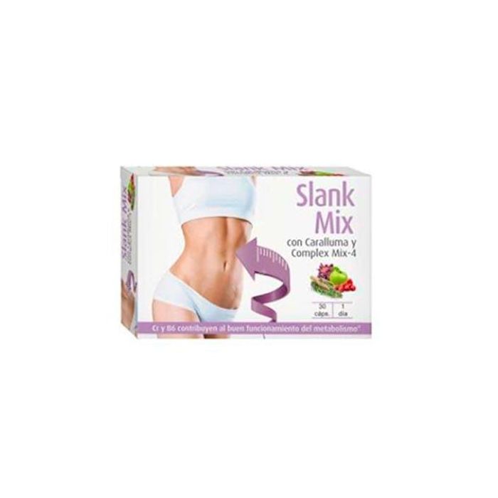 ESPADIET Slank Mix 30 Cápsulas, suplemento dietético para la pérdida de peso y control del apetito con Cromo y Vitamina B6