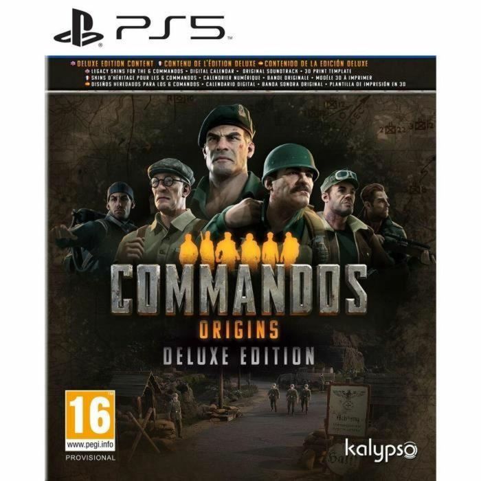 Microids 4260458363768 Commandos: Origins Deluxe Edition para PS5 Microids 4260458363768 Commandos: Origins Deluxe Edition para PS5