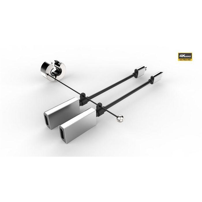 Vivolink Anillo de Adaptador USB-C a Mini DisplayPort 4K@60Hz 1