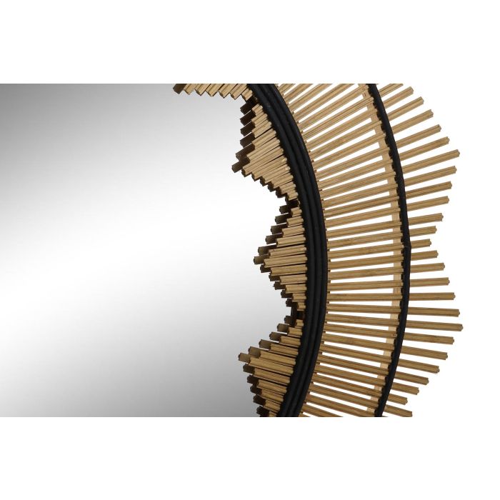 DKD Home Decor Espejo Colonial Marron Negro 90 x 90 cm 2