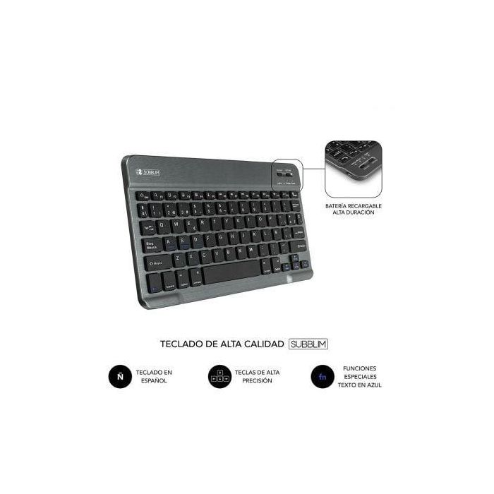 SUBBLIM Funda Tablet KEYTAB PRO BLUETOOTH 10,1" Red 4 SUBBLIM Funda Tablet KEYTAB PRO BLUETOOTH 10,1" Red 4