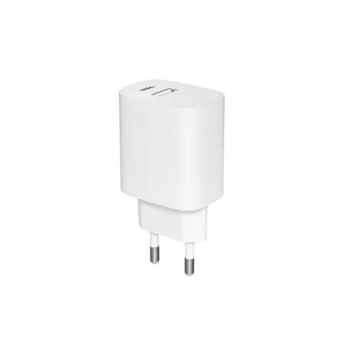 Leotec LECSPH20W2W Cargador de Pared 20W USB-C PD 3.0 y USB-A. Carga Rápida para Smartphone, Tablet, iPhone y Android 4 Leotec LECSPH20W2W Cargador de Pared 20W USB-C PD 3.0 y USB-A. Carga Rápida para Smartphone, Tablet, iPhone y Android 4