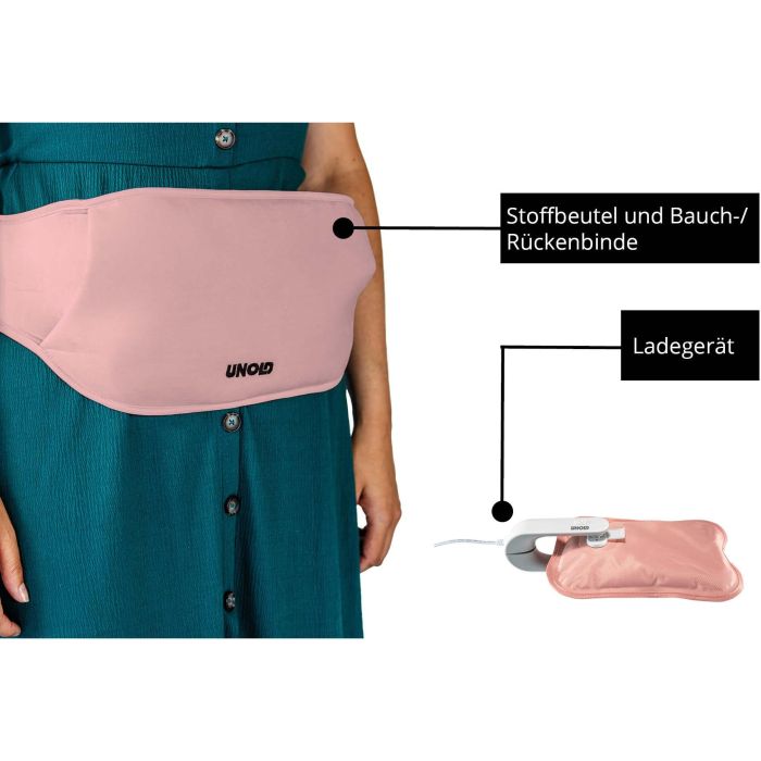 Unold 86014 Wrmi rosa elektrische Wrmflasche 9
