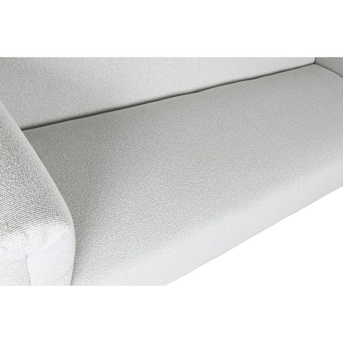 DKD Home Decor Sofá Scandi Gris Marrón. Dimensiones: 220x95x77 cm. Materiales: Poliéster y MDF. Altura de asiento: 42 cm 7 DKD Home Decor Sofá Scandi Gris Marrón. Dimensiones: 220x95x77 cm. Materiales: Poliéster y MDF. Altura de asiento: 42 cm 7