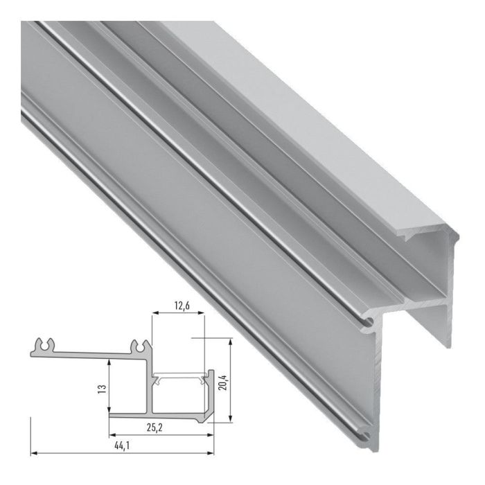 Perfíl Aluminio IPA12 2,02M 1 Perfíl Aluminio IPA12 2,02M 1